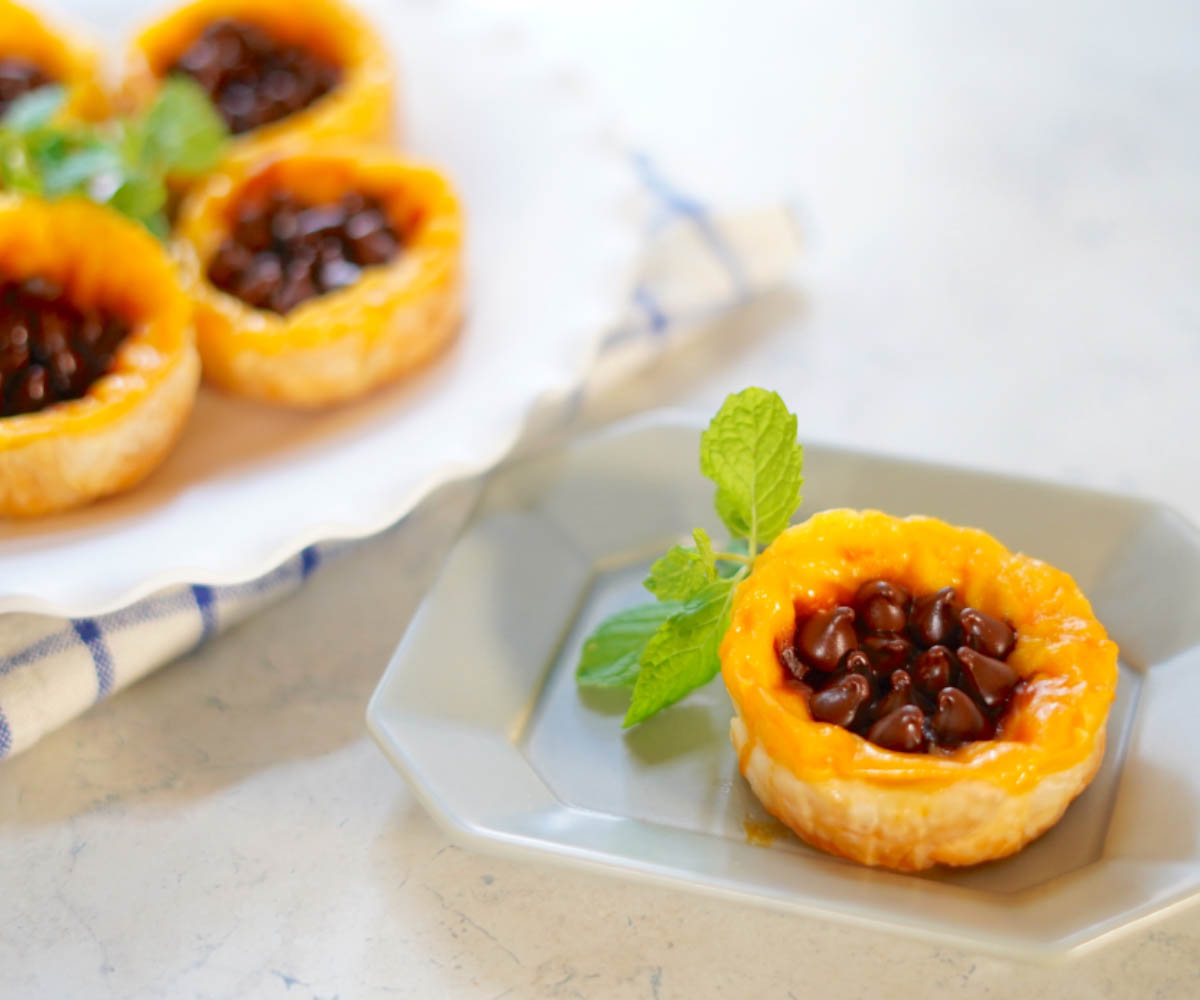 ハーシーキスチョコ エッグタルト