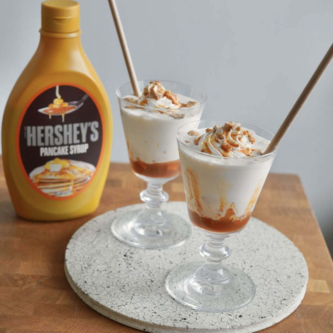 飲むアップルシナモンチーズケーキ